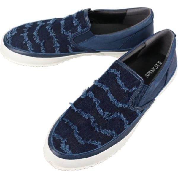 交換・返品 初回時送料無料（沖縄県を除く）スピングル SPINGLE スニーカー SP-1054 インディゴ/ブルー 157 SPINGLE（スピングル） 交換・返品 初回時送料無料（沖縄県を除く