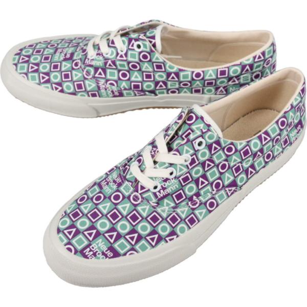 ムーンスター MOONSTAR スニーカー NBM デッキ NBM DECK グリーン/パープル GRN/PUR 54324179 sneaker-soko_10065311