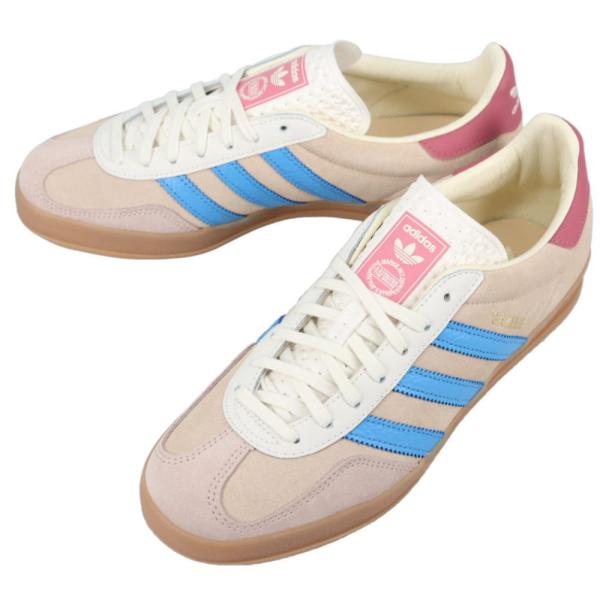アディダス adidas スニーカー ガゼル インドア GAZELLE INDOOR サンドストラータ/パルスブルー/チョークホワイト JQ0010 adidas（アディダス） スニーカー ガゼル インドア GAZELLE INDOOR