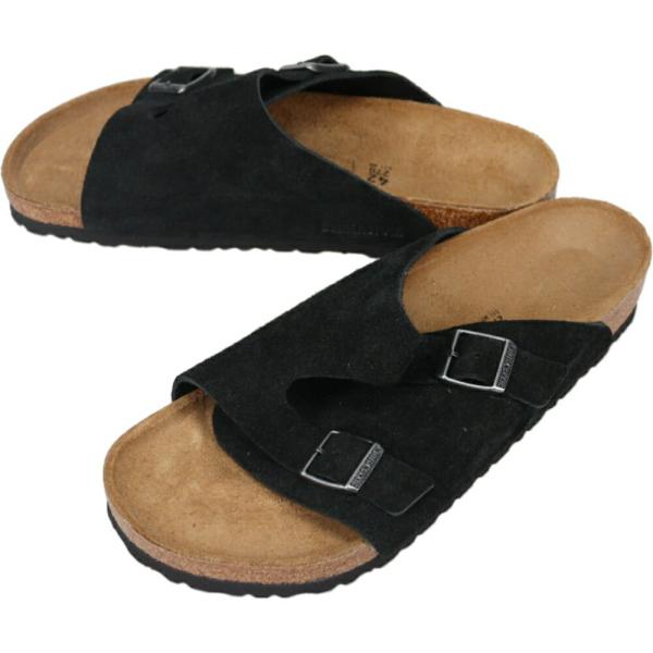 ビルケンシュトック BIRKENSTOCK サンダル チューリッヒ Zurich ブラック 1025045 レギュラー幅 BIRKENSTOCK（ビルケンシュトック） サンダル チューリッヒ Zurich