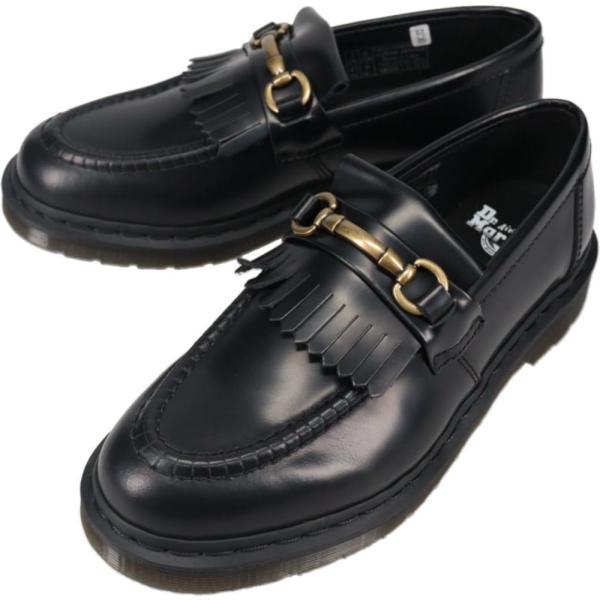 Dr.Martens ドクターマーチン エイドリアンスナッフル ローファー 革靴 ブーツ ADRIAN SNAFFLE BLACK ( ブラック 黒 メンズ レディース ビット R32102001 ) Dr.Martens（ドクターマーチン） エイドリアン スナッフル ADRIAN