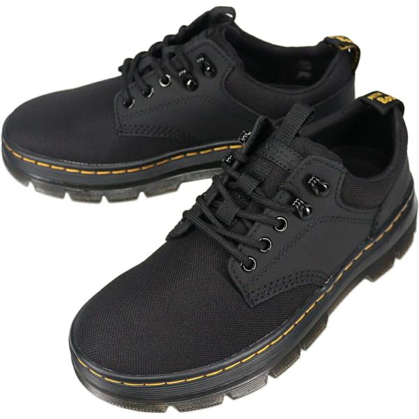 ドクターマーチン Dr.Martens REEDER 5 タイ シューズ BLACK ブラック 27102001