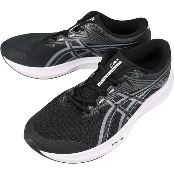 アシックス asics スニーカー メンズ ハイパー スピード 5 ワイド HYPER SPEED 5 WIDE ブラック/メトロポリス 1011C082-001