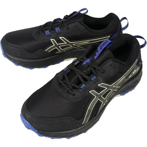 アシックス asics スニーカー メンズ ゲルヴェンチャー 10 ウォータープルーフ GEL-VENTURE 10 WATERPROOF ブラック/ブラウンストーン 1011B965-002