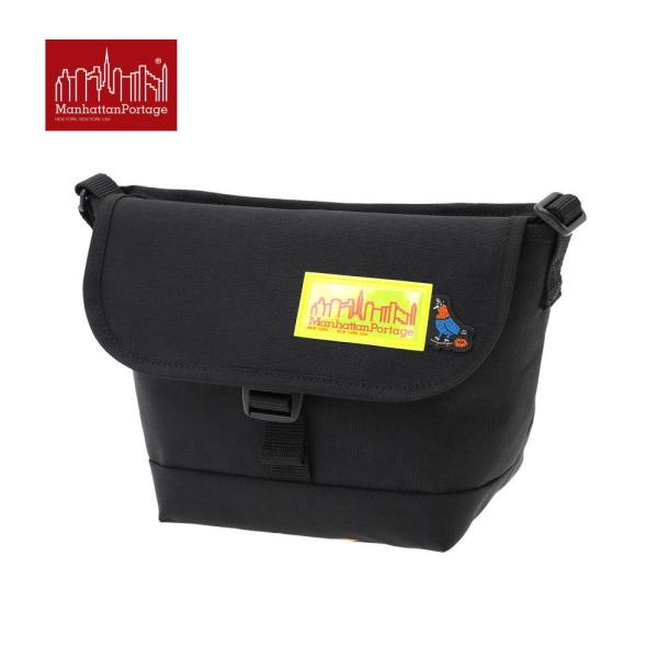 マンハッタンポーテージ Manhattan Portage ナイロン メッセンジャーバッグ (XXS) BP W/DIV LVL TMP NYLON MESSENGER BAG (XXS) BP W/DIV LVL TMP ブラック 1603-BP-D-LVL-TMP BLK Manhattan Portage（マンハッタンポーテージ） ナイロン