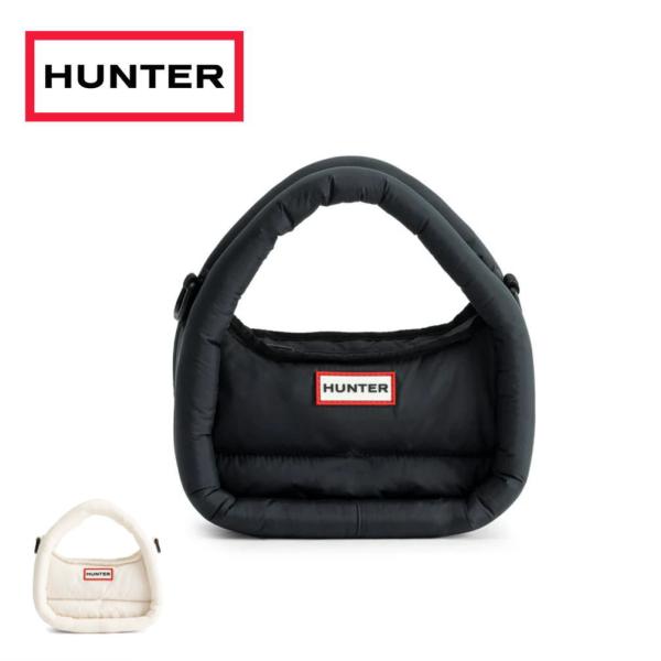 新品 HUNTER フレイムド パファー ミニ ホーボー HUNTER（ハンター） バッグ フレイムド パファー ミニ ホーボー FRAMED