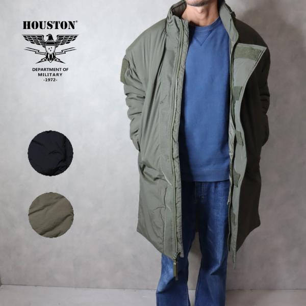 ヒューストン HOUSTON モンスター パーカー MONSTER PARKA 50607 BK(ブラック) OD(オリーブドラブ) HOUSTON（ヒューストン） モンスター パーカー MONSTER PARKA 50607 BK