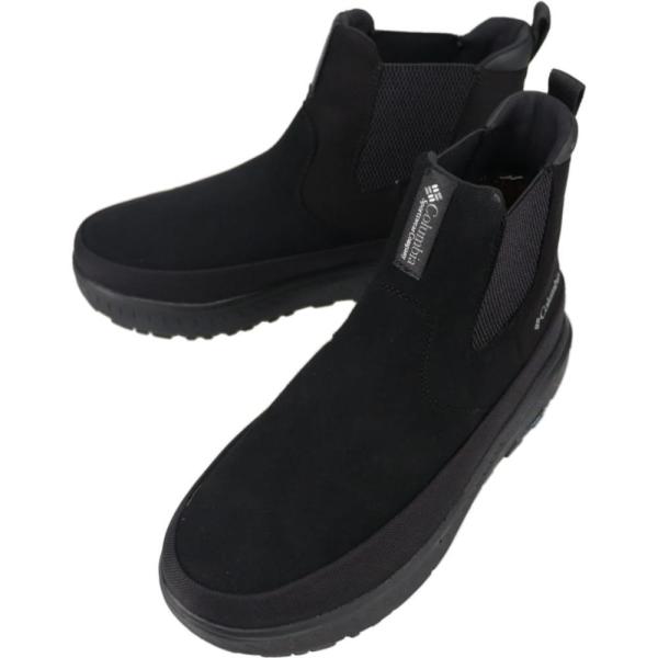 コロンビア Columbia イエローテイル アイスマジック サイドゴア ウォータープルーフ YELLOWTAIL ICE-MAGIC SIDEGORE WP ブラック YU1945-010 Columbia（コロンビア） イエローテイル アイスマジック サイドゴア