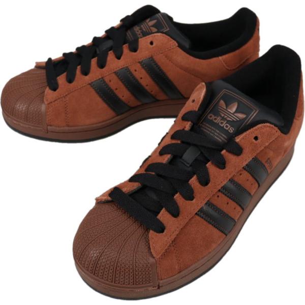 アディダス adidas スニーカー スーパースター 2 SUPERSTAR II プリラブドブラウン/コアブラック/プリラブドブラウン IH9318