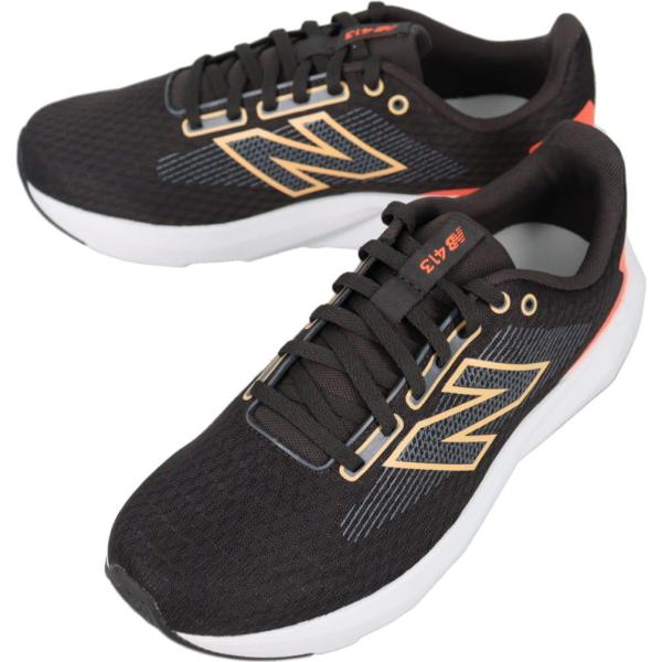 ニューバランス New balance スニーカー M413 ブラック/レッド 71F