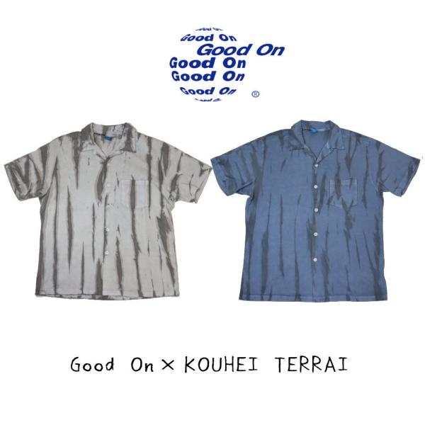 グッドオン × 寺井航平 Good On × KOUHEI TERRAI カキ タイダイ オープンTシャツ KAKI TIEDYE OPEN TEE KTER2612 ２色