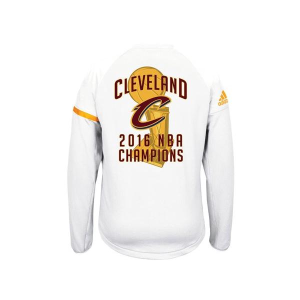 adidas cleveland cavaliers white trophy ring banner jacket