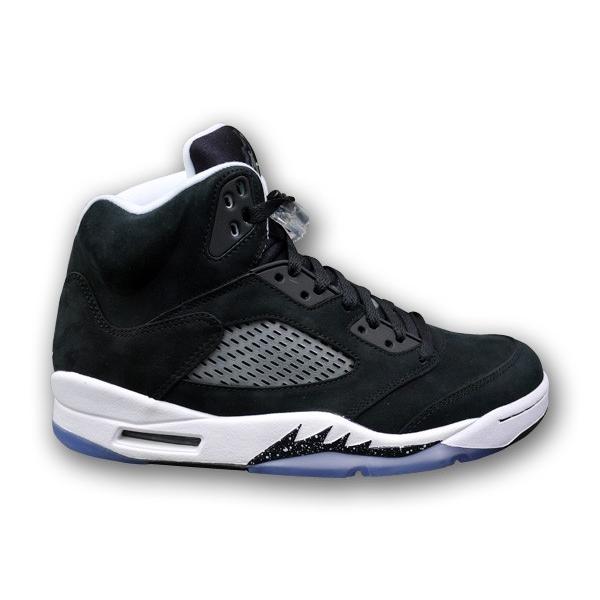 black and grey jordan 5