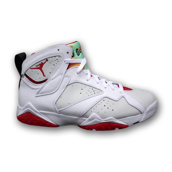 Air Jordan 7 Retro Hare エア ジョーダン 7 レトロ ヘア Men S White True Red Light Silver Tourmaline 125