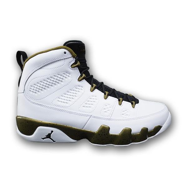 jordan 9 green and black