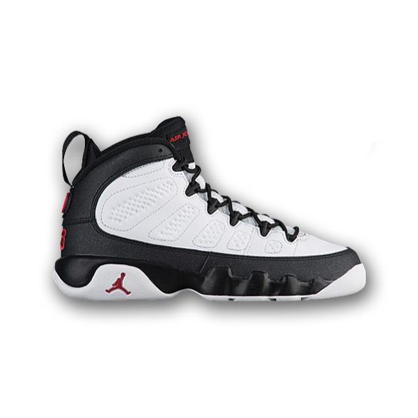 jordan 9 red and black