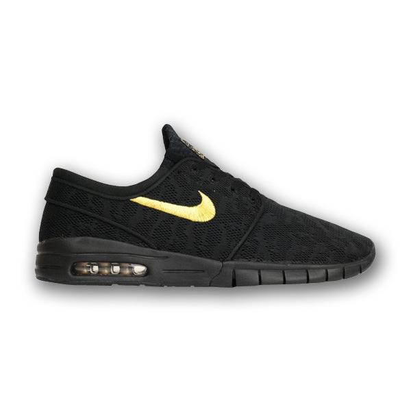 Nike Sb Stefan Janoski Max Qs ナイキ ステファン ジャノスキー マックス Men S Black Metallic Gold Black 070 Sn3654 Sneaker Plusone 通販 Yahoo ショッピング