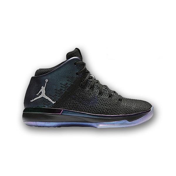 Air Jordan Xxxi Gs 17 Nba All Star Gotta Shine エア ジョーダン 31 オールスター Boy S Black Metallic Silver Black 004 Sn3769 Sneaker Plusone 通販 Yahoo ショッピング