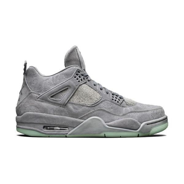 air jordan 4 grey and white