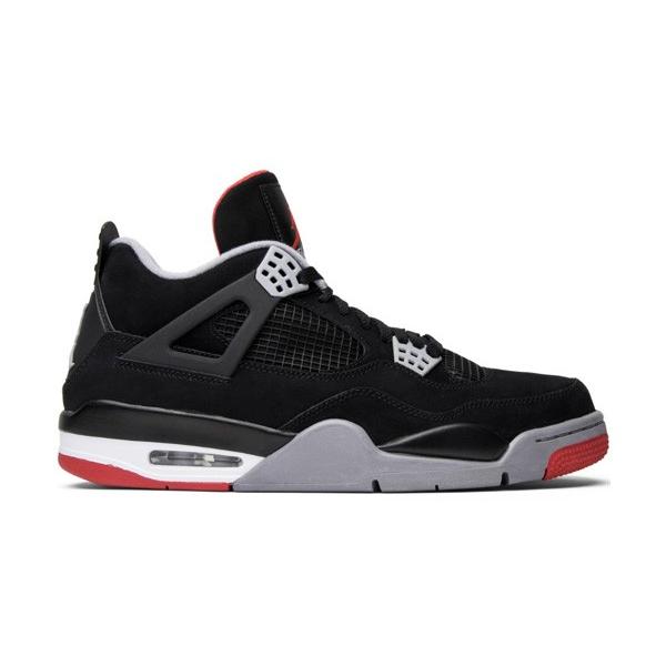 AIR JORDAN RETRO 'BRED 2012' エア ジョーダン 4 ブレッド 【MEN'S】 black/cement grey-fire red 308497-089 PLUSONE 通販 - Yahoo!ショッピング