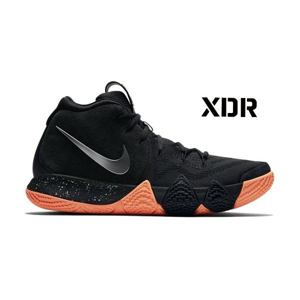 Kyrie 4 Ep ナイキ カイリー 4 ブラック オレンジ Men S Black Metallic Silver 010 Sn4305 Sneaker Plusone 通販 Yahoo ショッピング