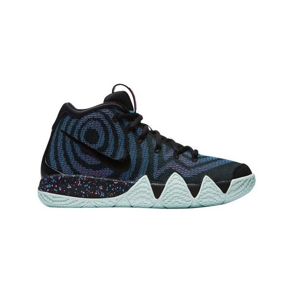 kyrie 4 black on black