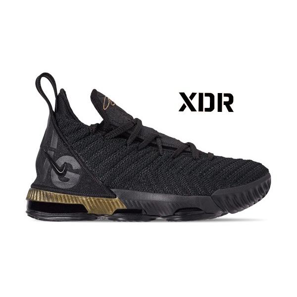 nike lebron 16 black and gold