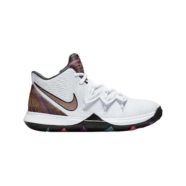 Nike Kyrie 5 Gs Bhm Black History Month ナイキ カイリー 5 ブラック ヒストリー マンス Boy S White Multi Color Red Bronze Ci74 100 Sn4623 Sneaker Plusone 通販 Yahoo ショッピング