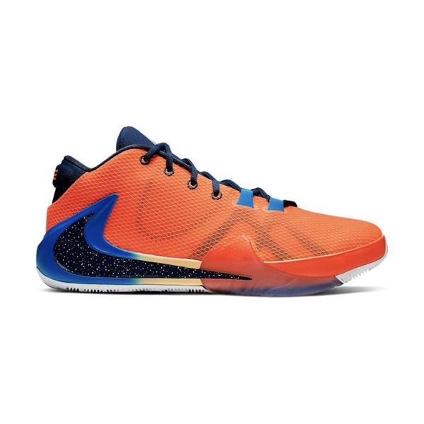 Nike Zoom Freak 1 ナイキ ズーム フリーク 1 ヤニス アデトクンボ Men S Total Orange Midnight Navy White Bq5422 800 Sn4712 Sneaker Plusone 通販 Yahoo ショッピング