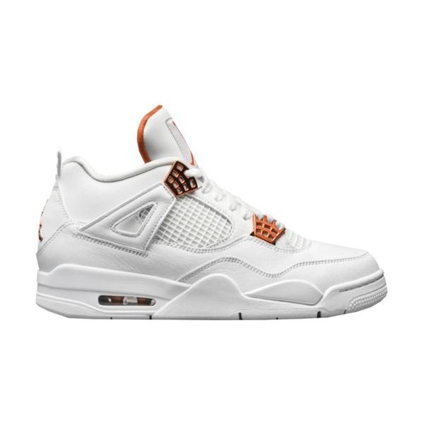 AIR JORDAN 4 RETRO 'METALLIC ORANGE' エ 