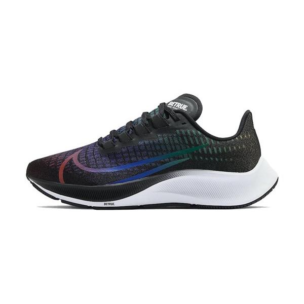 Nike Air Zoom Pegasus 37 Be True ナイキ エア ズーム ペガサス ビー トゥルー Men S Black Multi Color White Cv0266 001 Sn5165 Sneaker Plusone 通販 Yahoo ショッピング
