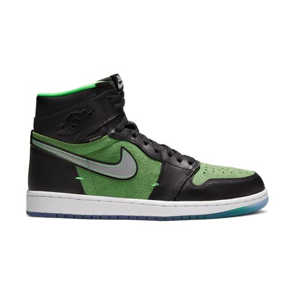 jordan one green and black