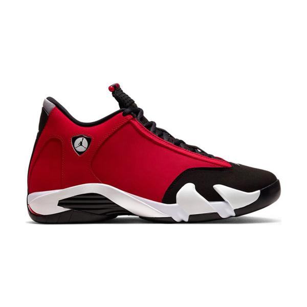 jordan 14s red and black