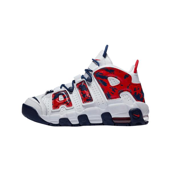 Nike Air More Uptempo Gs Usa ナイキ エア モア アップテンポ レトロ Boy S White Navy Red Cz75 100 Sn5231 Sneaker Plusone 通販 Yahoo ショッピング