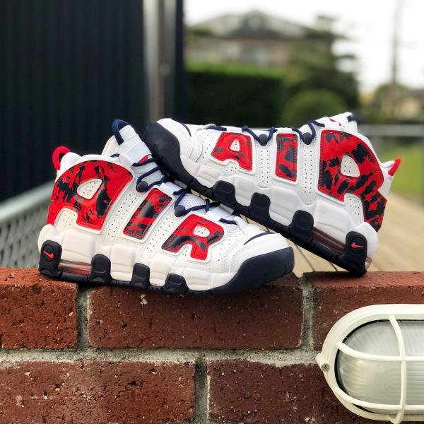Nike Air More Uptempo Gs Usa ナイキ エア モア アップテンポ レトロ Boy S White Navy Red Cz75 100 Buyee Buyee 日本の通販商品 オークションの代理入札 代理購入