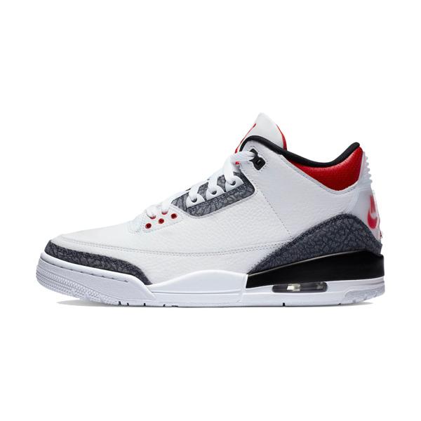 jordan retro 3 fire red denim