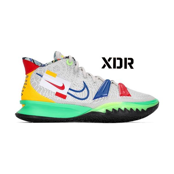 NIKE KYRIE 7 EP 'VISONS' ナイキ カイリー 7 【MEN'S】 light bone/white-light green  spark-game royal DC9121-001