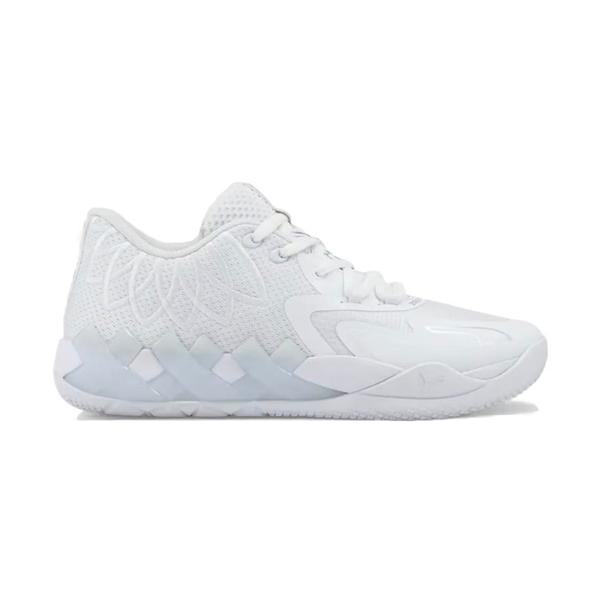 PUMA LAMELO BALL MB.01 LOW プーマ ラメロ ボール MB1 ローカット 【MEN'S】 puma white/silver  376941-04