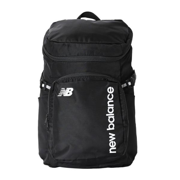 ニューバランス new balance LAB55616 BKW(ブラック/ホワイト) トップローディングバックパック 30L ユニセックス メンズ レディース リュックサック バッグ ジム トレーニング 部活 通学 学生 定番モデル 2025 NB New Balance（ニューバランス） new balance LAB55616 BKW(ブラック