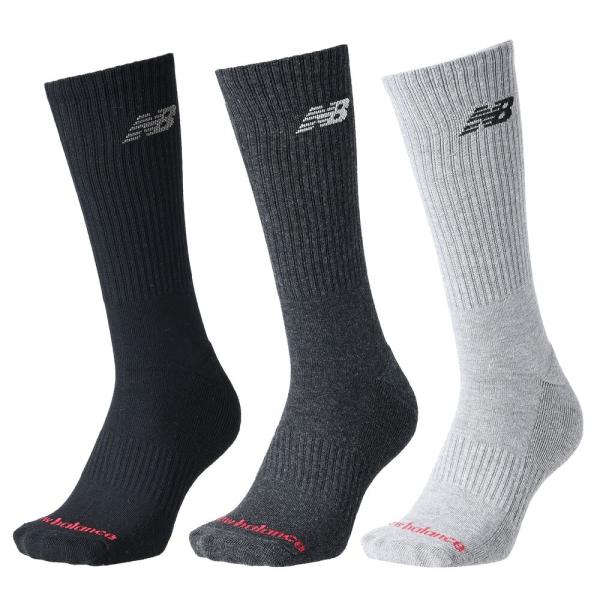 ニューバランス new balance LAS55638 AS1(アソートカラー1) レギュラーレングス3Pソックス 靴下 ユニセックス レディース メンズ 女性 男性 定番モデル NB
