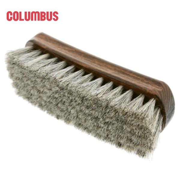 【商品説明】ドイツ製馬毛使用の靴用ブラシです。【素材】馬毛（白）【サイズ】約１４８ｍｍｘ約４８ｍｍ（もち手部分）