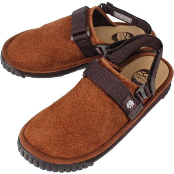 交換送料片道無料 シャカ SHAKA スニーカー サンダル スナッグ クロッグ ヘアリー スエード SNUG CLOG HAIRY SUEDE SK-251 ブラウン SHAKA（シャカ） 交換送料片道無料 スニーカー サンダル スナッグ