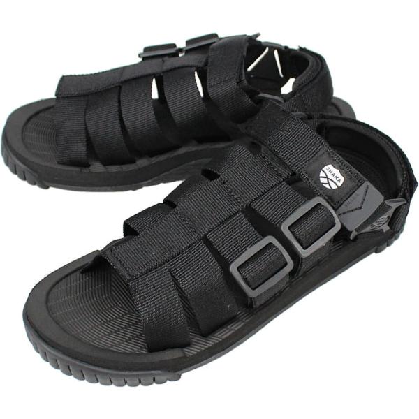 SHAKA（シャカ） 交換送料片道無料 サンダル ラリー RALLY ブラック SK