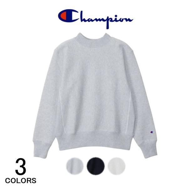 Champion / 90s/リバースウィーブ/モックネック/スウェット/M/コットン/ホワイト Champion（チャンピオン） リバースウィーブ R モックネックスウェット