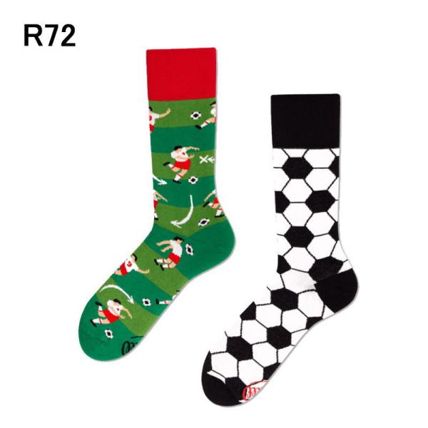 ［返品交換不可］メニーモーニングス MANY MORNINGS 靴下 REGULER SOCKS Other Stories R72(Football Fan) R234(Dutch Tulips)