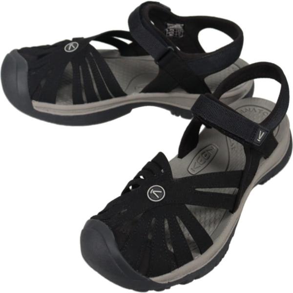 キーン KEEN ウィメンズ ローズサンダル ROSE SANDAL ブラック/ニュートラルグレー Black/Neutral Gray 1008783