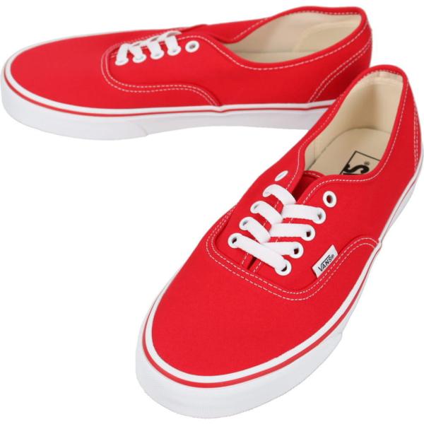 ヴァンズ VANS スニーカー オーセンティック Authentic レッド VN000EE3RED