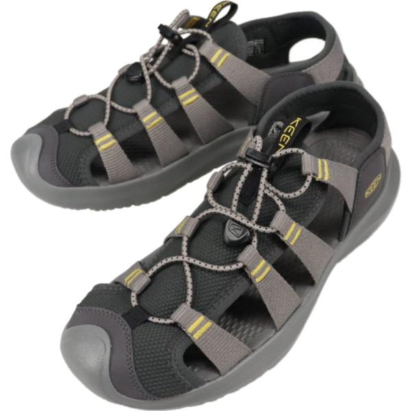 キーン KEEN メンズ サンダル シーニック エイチツー SEANIK H2 スティールグレー/クリームゴールド 1031860
