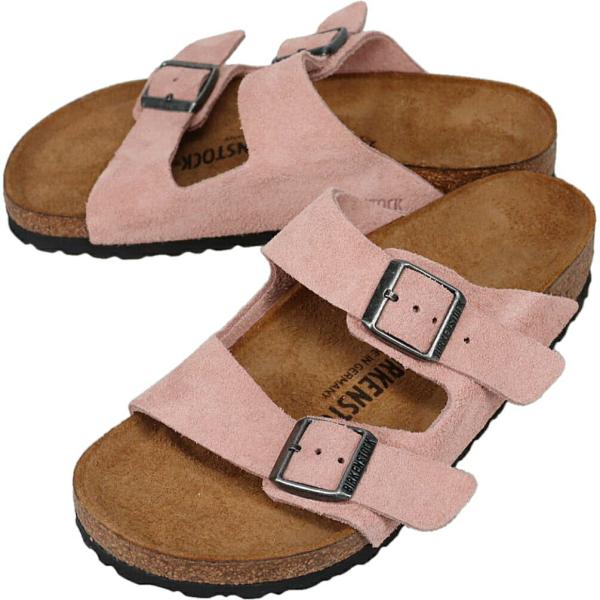 ビルケンシュトック BIRKENSTOCK サンダル アリゾナ スエードレザー Arizona BS ピンククレイ 1031619 レギュラー幅
