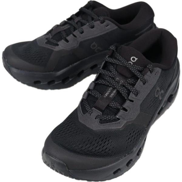 オン On スニーカー ウィメンズ クラウドランナー 3 Cloudrunner 3 ブラック/ブラック Black/Black 3WG10051043